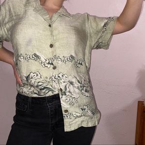 Tommy Bahama Silk Hawaiian Shirt